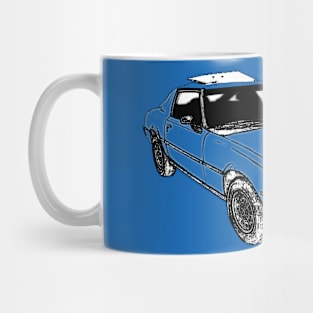 1980 Maxda RX-7 Transparent Mug